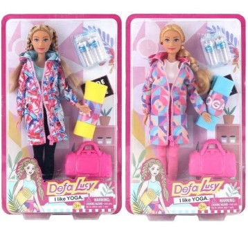 Lalka 29 cm 2 ast. deluxe joga 7814