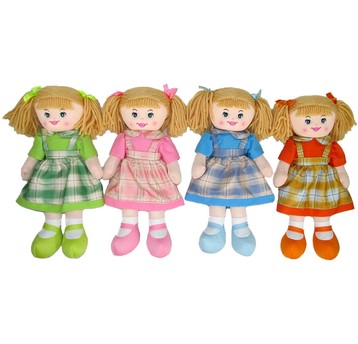 LALKA 4 RODZ GŁOS 40CM MIX 165640