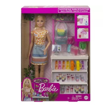 LALKA BARBIE BAREK SMOOTHIE ZESTAW GRN75 WB6