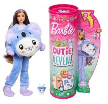 LALKA BARBIE CUTIE REV KOSTIUM KRÓLIK KOALA HRK26