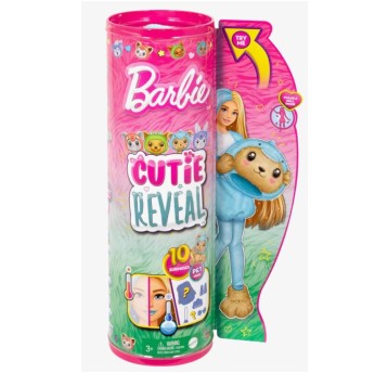 LALKA BARBIE CUTIE REV KOSTIUM MIŚ DELFIN HRK25