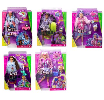 LALKA BARBIE EXTRA MODNA LALKA+AKC GRN27 8473