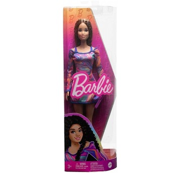 LALKA BARBIE FASHION KARBOWANE WŁOSY HJT03 4394