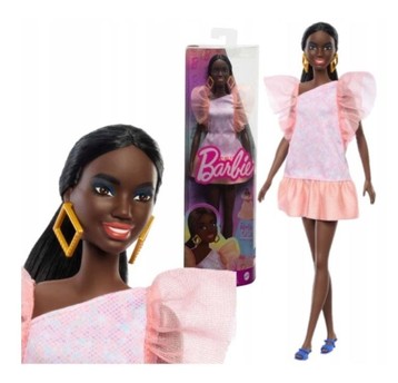 LALKA BARBIE FASHION WYSOKA Z CZARNYMI WŁOSAMI