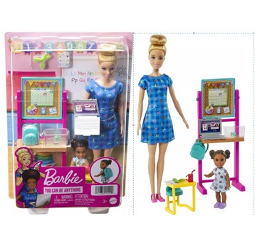 LALKA BARBIE KIERA NAUCZYCIELKA BLOND HCN19 5429
