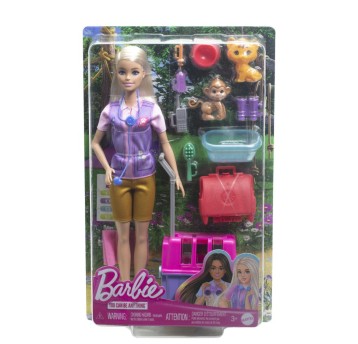 LALKA BARBIE RATOWNICZKA ZWIERZAT HRG50 WB 5994