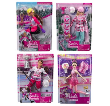 LALKA BARBIE SPORTY ZIMOWE LALKA HCN30 5627