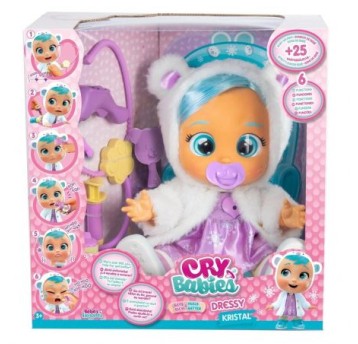 LALKA CRY BABIES DRESSY KRISTAL 4125