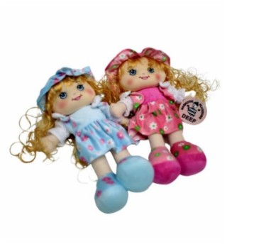 Lalka Miękka kręcone włosy Średnia 3894