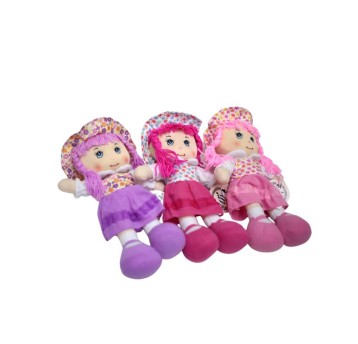 Lalka Miękka kwiecisty kapelusz Duża 3870