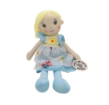 Lalka Miękka w rajtuzach w paski Duża 3862