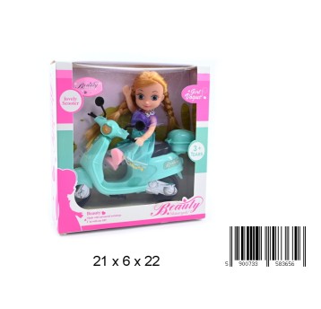 LALKA NA SKUTERZE 3656