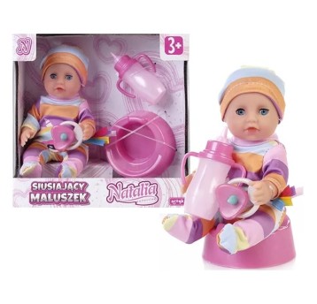 LALKA NATALIA SIUSIAJĄCY MALUSZEK 17CM 2163