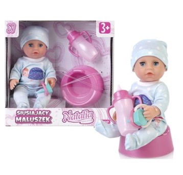 LALKA NATALIA SIUSIAJĄCY MALUSZEK 17CM 2187