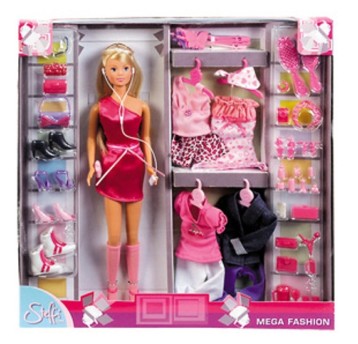 LALKA STEFFI + GARDEROBA 0157