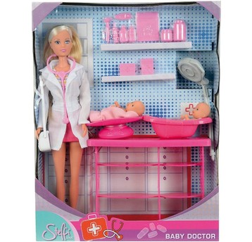 LALKA STEFFI LEKARZ PEDIATRA + GABINET 6085
