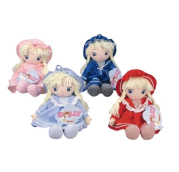 LALKA SZMAC. MAŁA W SUKIENCE W CZEPKU 0763