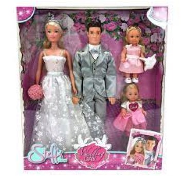 LALKI STEFFI I KEVIN W DNIU ŚLUBU 0823