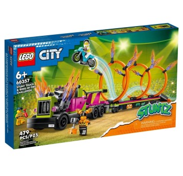 LEGO CITY 60357 WYZWANIE KASKADERSKIE CIĘŻARÓWKA
