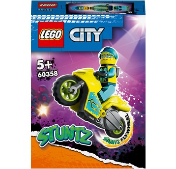 LEGO CITY 60358 CYBERMOTOCYKL KASKADERSKI 6199