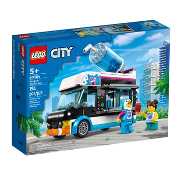 LEGO CITY 60384 PINGWINIA FURGONETKA ZE SLUSHEM