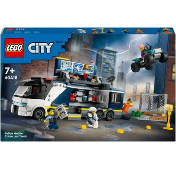 LEGO CITY 60418 POLICYJNA CIĘŻARÓWKA Z LABOR. 3709