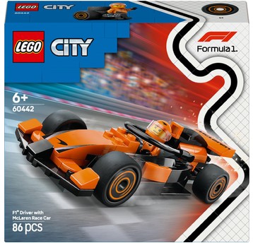LEGO CITY 60442 Kierowca i bolid McLaren 2489