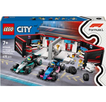 LEGO CITY 60444 GARAŻ I BOLIDY MERCEDES 2502