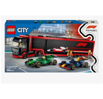 LEGO CITY 60445 CIĘŻARÓWKA Z BOLIDAMI 2519
