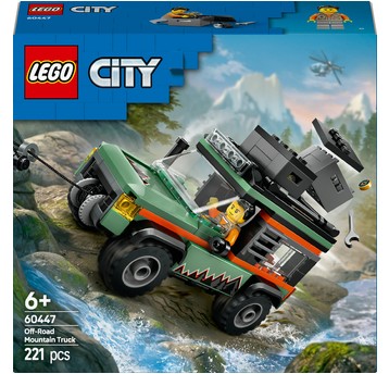 LEGO CITY 60447 Górska ciężarówka terenowa 4x4