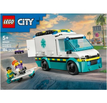 LEGO CITY 60451 KARETKA POGOTOWIA 2692