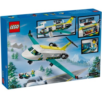 LEGO CITY 60465 Samolot pogotowia ratunkowego