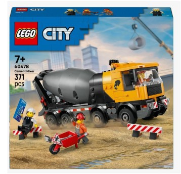 LEGO CITY 60478 Betoniarka 6790