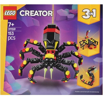 LEGO CREATOR 31159 Dzikie zwierzęta pająk