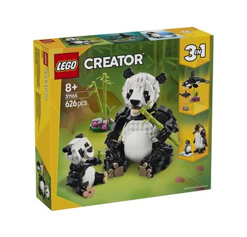 LEGO CREATOR 31165 Dzikie zwierzęta: rodzina pand