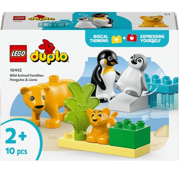 LEGO DUPLO 10442 RODZINY DZIKICH ZWIERZĄT 3833