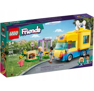 LEGO FRIENDS 41741 FURGONETKA RATUNKOWA DLA PSÓW