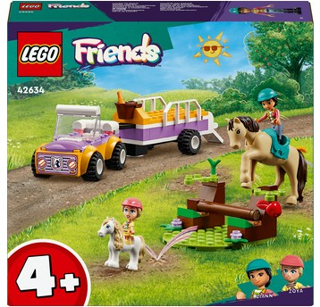 LEGO FRIENDS 42634 PRZYCZEPKA DLA KONIA I KUC 8782