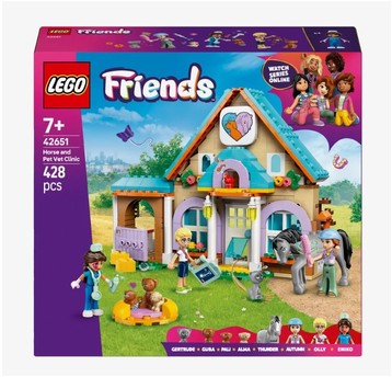 LEGO FRIENDS 42651 KOŃ I LECZNICA DLA ZWIERZĄ 5190