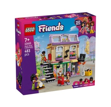 LEGO FRIENDS 42653 Sklep muzyczny i mieszkanie5213