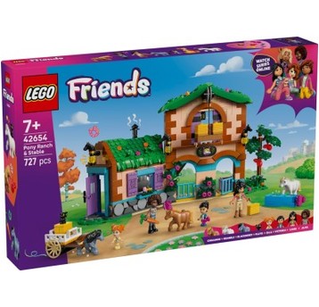 LEGO FRIENDS 42654 Ranczo kucyków i stajnia 5220
