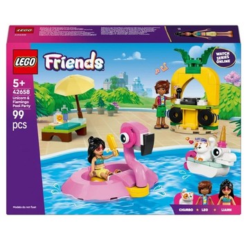 LEGO FRIENDS 42658 Impreza na basenie z jednorożc