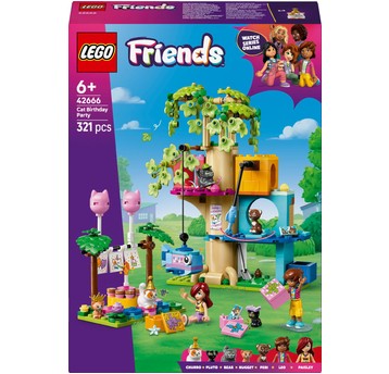 LEGO FRIENDS 42666 Kocie przyjęcie urodzinowe