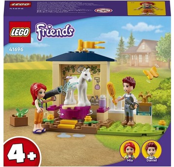 LEGO FRIENDS KĄPIEL DLA KUCYKÓW W STAJNI 41696