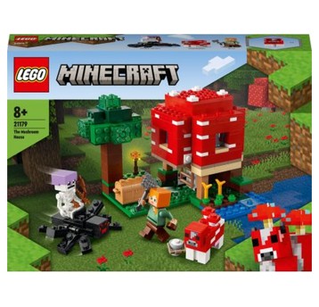 LEGO MINECRAFT 21179 DOM W GRZYBIE 6583