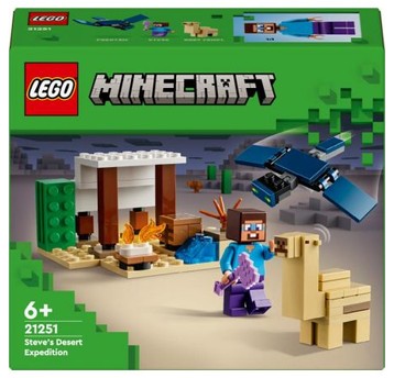 LEGO MINECRAFT 21251 PUSTYNNA WYPRAWA STEVE'A 3273