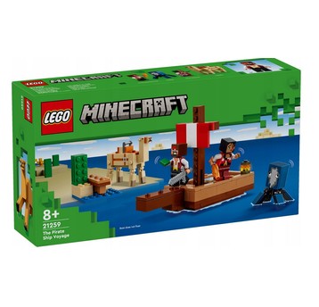 LEGO MINECRAFT 21259 Rejs statkiem pirackim 3358