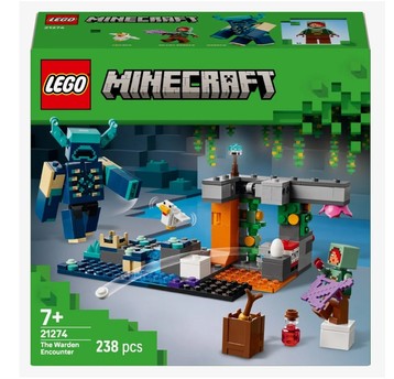 LEGO MINECRAFT 21274 Spotkanie ze strażnikiem 5480