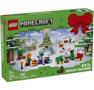 LEGO MINECRAFT 21280 Kalendarz adwentowy na 2025