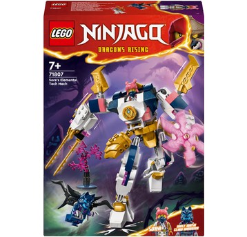 LEGO NINJAGO 71807 MECH ŻYWIOŁU TECHNOLOGI SORY